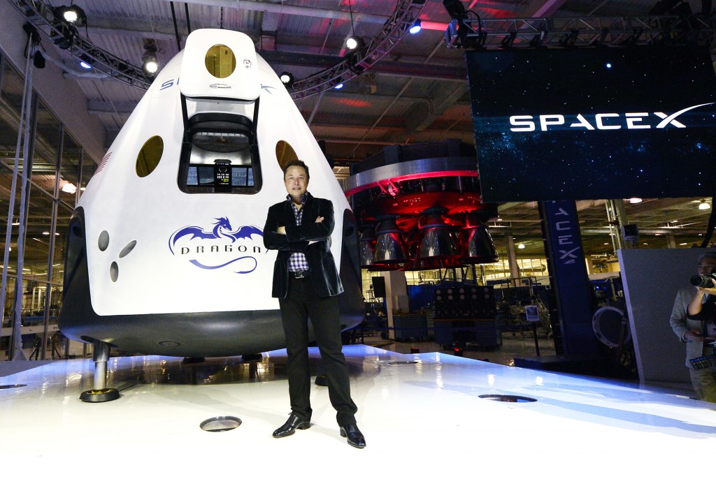 SpaceX CEO Elon Musk Unveils Company's New Manned Spacecraft, The Dragon V2