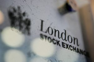 London, UNITED KINGDOM: (FILES) The London Stock Exchange logo is pictured in London, 17 March 2006. The London Stock Exchange said on Thursday 18 January 2007 it would top up paybacks to investors by up to 250 million pounds (381 million euros, 494 million dollars) via its share buy-back programme. The LSE is seeking to block a hostile takeover bid by the Nasdaq. AFP PHOTO/FILES/BEN STANSALL (Photo credit should read BEN STANSALL/AFP/Getty Images)