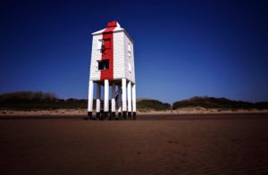 Tour de contrôle sur la plage