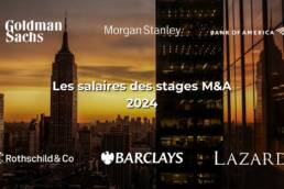 Salaire Stage M&A 2024